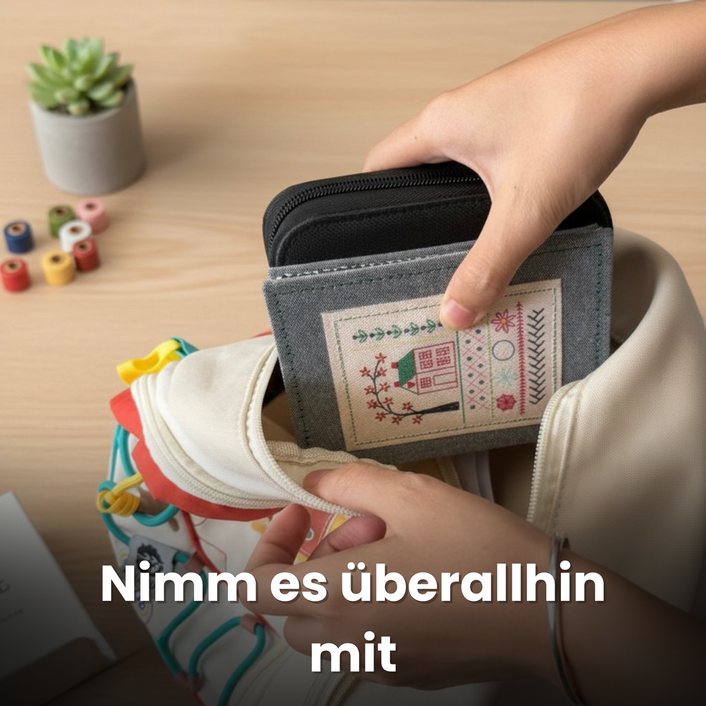 Stickbuch – Calmia | Verwandle jede Seite in ein Kunstwerk